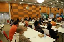 ทน.แม่สอด จัดฝึกอบรมคณะกรรมการประจำหน่วยเลือกตั้งเจ้าหน้าที่รักษาความปลอดภัยประจำที่เลือกตั้งและอสม.