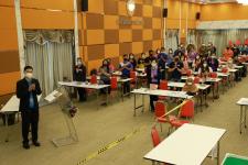 ทน.แม่สอด จัดฝึกอบรมคณะกรรมการประจำหน่วยเลือกตั้งเจ้าหน้าที่รักษาความปลอดภัยประจำที่เลือกตั้งและอสม.