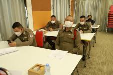 ทน.แม่สอด จัดฝึกอบรมคณะกรรมการประจำหน่วยเลือกตั้งเจ้าหน้าที่รักษาความปลอดภัยประจำที่เลือกตั้งและอสม.