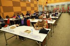 ทน.แม่สอด จัดฝึกอบรมคณะกรรมการประจำหน่วยเลือกตั้งเจ้าหน้าที่รักษาความปลอดภัยประจำที่เลือกตั้งและอสม.