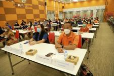 ทน.แม่สอด จัดฝึกอบรมคณะกรรมการประจำหน่วยเลือกตั้งเจ้าหน้าที่รักษาความปลอดภัยประจำที่เลือกตั้งและอสม.