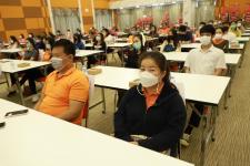 ทน.แม่สอด จัดฝึกอบรมคณะกรรมการประจำหน่วยเลือกตั้งเจ้าหน้าที่รักษาความปลอดภัยประจำที่เลือกตั้งและอสม.