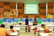 ทน.แม่สอด จัดฝึกอบรมคณะกรรมการประจำหน่วยเลือกตั้งเจ้าหน้าที่รักษาความปลอดภัยประจำที่เลือกตั้งและอสม.