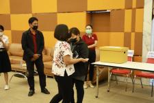 ทน.แม่สอด จัดฝึกอบรมคณะกรรมการประจำหน่วยเลือกตั้งเจ้าหน้าที่รักษาความปลอดภัยประจำที่เลือกตั้งและอสม.