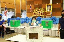 ทน.แม่สอด จัดฝึกอบรมคณะกรรมการประจำหน่วยเลือกตั้งเจ้าหน้าที่รักษาความปลอดภัยประจำที่เลือกตั้งและอสม.