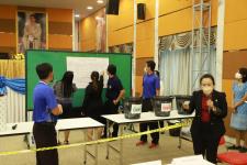 ทน.แม่สอด จัดฝึกอบรมคณะกรรมการประจำหน่วยเลือกตั้งเจ้าหน้าที่รักษาความปลอดภัยประจำที่เลือกตั้งและอสม.