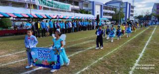 ทน.แม่สอด จัดแข่งขันกีฬาสีโรงเรียนเทศบาลวัดบุญญาวาส ประจำปีการศึกษา 2565 