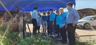 ทน.แม่สอด ลงพื้นที่แก้ไขปัญหาน้ำท่วมขัง เขตเทศบาลนครแม่สอด