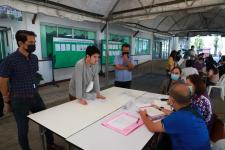 ทน.แม่สอด ส่งมอบหีบเลือกตั้งสมาชิกสภาเทศบาล เขตเลือกตั้งที่ 4 (แทนตำแหน่งที่ว่าง) 