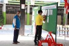 ทน.แม่สอด ลงพื้นที่ตรวจเยี่ยมหน่วยเลือกตั้งสมาชิกสภาเทศบาล เขตเลือกตั้งที่ 4 (แทนตำแหน่งที่ว่าง) 