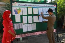 ทน.แม่สอด ลงพื้นที่ตรวจเยี่ยมหน่วยเลือกตั้งสมาชิกสภาเทศบาล เขตเลือกตั้งที่ 4 (แทนตำแหน่งที่ว่าง) 