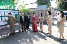 ทน.แม่สอด ลงพื้นที่ตรวจเยี่ยมหน่วยเลือกตั้งสมาชิกสภาเทศบาล เขตเลือกตั้งที่ 4 (แทนตำแหน่งที่ว่าง) 