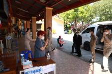 ทน.แม่สอด ลงพื้นที่ตรวจเยี่ยมหน่วยเลือกตั้งสมาชิกสภาเทศบาล เขตเลือกตั้งที่ 4 (แทนตำแหน่งที่ว่าง) 