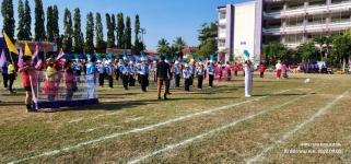 ทน.แม่สอด ร่วมพิธีเปิดการแข่งขันกีฬาประเพณี 4 ชุมชน ในเขตเทศบาลนครแม่สอด  
