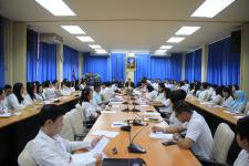 เทศบาลนครแม่สอด จัดอบรมโครงการ ผู้บริหารมอบนโยบายในการทำงานตามหลักธรรมาภิบาลให้กับพนักงานเทศบาลและพนักงานจ้าง ประจำปี 2561