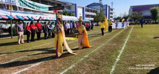 ทน.แม่สอด ร่วมพิธีเปิดการแข่งขันกีฬาประเพณี 4 ชุมชน ในเขตเทศบาลนครแม่สอด  