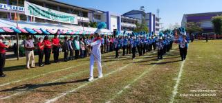 ทน.แม่สอด ร่วมพิธีเปิดการแข่งขันกีฬาประเพณี 4 ชุมชน ในเขตเทศบาลนครแม่สอด  