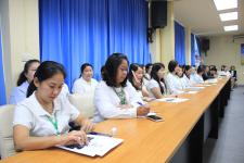 เทศบาลนครแม่สอด จัดอบรมโครงการ ผู้บริหารมอบนโยบายในการทำงานตามหลักธรรมาภิบาลให้กับพนักงานเทศบาลและพนักงานจ้าง ประจำปี 2561