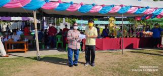 ทน.แม่สอด ร่วมพิธีเปิดการแข่งขันกีฬาประเพณี 4 ชุมชน ในเขตเทศบาลนครแม่สอด  