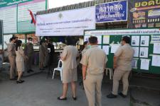 ทน.แม่สอด ลงพื้นที่ตรวจเยี่ยมหน่วยเลือกตั้งสมาชิกสภาเทศบาล เขตเลือกตั้งที่ 4 (แทนตำแหน่งที่ว่าง) 