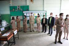 ทน.แม่สอด ลงพื้นที่ตรวจเยี่ยมหน่วยเลือกตั้งสมาชิกสภาเทศบาล เขตเลือกตั้งที่ 4 (แทนตำแหน่งที่ว่าง) 