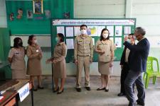 ทน.แม่สอด ลงพื้นที่ตรวจเยี่ยมหน่วยเลือกตั้งสมาชิกสภาเทศบาล เขตเลือกตั้งที่ 4 (แทนตำแหน่งที่ว่าง) 