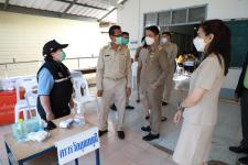 ทน.แม่สอด ลงพื้นที่ตรวจเยี่ยมหน่วยเลือกตั้งสมาชิกสภาเทศบาล เขตเลือกตั้งที่ 4 (แทนตำแหน่งที่ว่าง) 