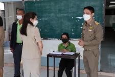 ทน.แม่สอด ลงพื้นที่ตรวจเยี่ยมหน่วยเลือกตั้งสมาชิกสภาเทศบาล เขตเลือกตั้งที่ 4 (แทนตำแหน่งที่ว่าง) 