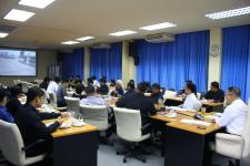 เทศบาลนครแม่สอดจัดการประชุมคณะผู้บริหารและหัวหน้าส่วนราชการเทศบาลนครแม่สอด ครั้งที่ 16/2560