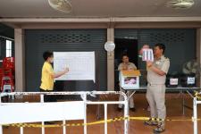 ทน.แม่สอด นับผลการเลือกตั้งสมาชิกสภาเทศบาล เขตเลือกตั้งที่ 4 (แทนตำแหน่งที่ว่าง) อย่างไม่เป็นทางการ 