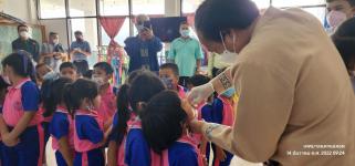 ทน.แม่สอด จัดกิจกรรมการรณรงค์หยอดวัคซีนโปลิโอ ประจำปี 2565 (ครั้งที่ 2) ในเขตเทศบาลนครแม่สอด