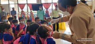 ทน.แม่สอด จัดกิจกรรมการรณรงค์หยอดวัคซีนโปลิโอ ประจำปี 2565 (ครั้งที่ 2) ในเขตเทศบาลนครแม่สอด