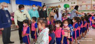 ทน.แม่สอด จัดกิจกรรมการรณรงค์หยอดวัคซีนโปลิโอ ประจำปี 2565 (ครั้งที่ 2) ในเขตเทศบาลนครแม่สอด