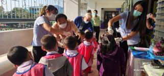 ทน.แม่สอด จัดกิจกรรมการรณรงค์หยอดวัคซีนโปลิโอ ประจำปี 2565 (ครั้งที่ 2) ในเขตเทศบาลนครแม่สอด