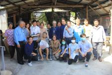 ทน.แม่สอด ร่วมกับผู้ใจบุญลงพื้นที่เยี่ยมเยือนผู้ป่วยติดเตียง ในเขตเทศบาลนครแม่สอด