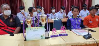 ทน.แม่สอด ร่วมแสดงความยินดีนักเรียนนักกีฬา ที่แข่งขันกีฬาเยาวชนแห่งชาติ ภาค 5 ครั้งที่ 38 “พิจิตรเกมส์”