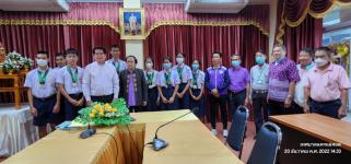 ทน.แม่สอด ร่วมแสดงความยินดีนักเรียนนักกีฬา ที่แข่งขันกีฬาเยาวชนแห่งชาติ ภาค 5 ครั้งที่ 38 “พิจิตรเกมส์”