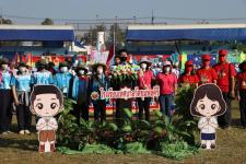 ทน.แม่สอด เข้าร่วมการแข่งขันกีฬาสีโรงเรียนเทศบาลวัดชุมพลคีรีและกีฬาประเพณี 4 ชุมชน ประจำปีการศึกษา 2565 