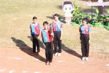ทน.แม่สอด เข้าร่วมการแข่งขันกีฬาสีโรงเรียนเทศบาลวัดชุมพลคีรีและกีฬาประเพณี 4 ชุมชน ประจำปีการศึกษา 2565 