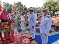 ทน.แม่สอด ร่วมพิธีวันสมเด็จพระเจ้าตากสินมหาราช และพิธีบวงสรวงดวงพระวิญญาณสมเด็จพระเจ้าตากสินมหาราช เพื่อน้อมรำลึกในพระมหากรุณาธิคุณ
