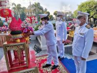 ทน.แม่สอด ร่วมพิธีวันสมเด็จพระเจ้าตากสินมหาราช และพิธีบวงสรวงดวงพระวิญญาณสมเด็จพระเจ้าตากสินมหาราช เพื่อน้อมรำลึกในพระมหากรุณาธิคุณ