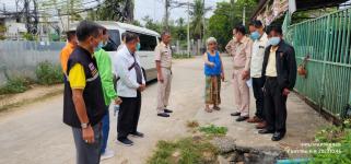 ทน.แม่สอด ลงพื้นที่ติดตามและแก้ไขปัญหา ด้านสาธารณูปโภค ในเขตเทศบาลนครแม่สอด