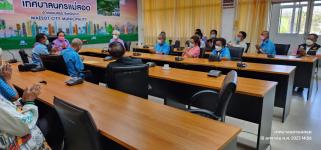 ทน.แม่สอด ต้อนรับคณะผู้นำทั้ง 20 ชุมชน เขตเทศบาลนครแม่สอด เพื่อสวัสดีปีใหม่และอวยพรในวารดิถีขึ้นปีใหม่ประจำปี 2566 