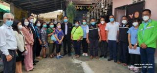 ทน.แม่สอด ร่วมกับนายอัครเดช ตาสะหลี บริษัทแม่สอดฟรีโซน จำกัด  ลงพื้นที่เยี่ยมผู้ป่วยติดเตียงและผู้พิการ เขตเทศบาลนครแม่สอด