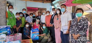 ทน.แม่สอด ร่วมกับนายอัครเดช ตาสะหลี บริษัทแม่สอดฟรีโซน จำกัด  ลงพื้นที่เยี่ยมผู้ป่วยติดเตียงและผู้พิการ เขตเทศบาลนครแม่สอด