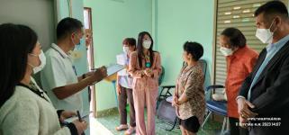 ทน.แม่สอด ร่วมกับนายอัครเดช ตาสะหลี บริษัทแม่สอดฟรีโซน จำกัด  ลงพื้นที่เยี่ยมผู้ป่วยติดเตียงและผู้พิการ เขตเทศบาลนครแม่สอด