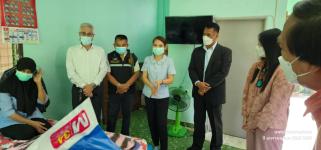 ทน.แม่สอด ร่วมกับนายอัครเดช ตาสะหลี บริษัทแม่สอดฟรีโซน จำกัด  ลงพื้นที่เยี่ยมผู้ป่วยติดเตียงและผู้พิการ เขตเทศบาลนครแม่สอด