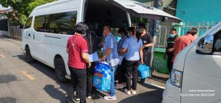 ทน.แม่สอด ร่วมกับนายอัครเดช ตาสะหลี บริษัทแม่สอดฟรีโซน จำกัด  ลงพื้นที่เยี่ยมผู้ป่วยติดเตียงและผู้พิการ เขตเทศบาลนครแม่สอด