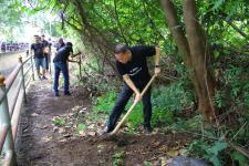 เทศบาลนครแม่สอด ดำเนินโครงการ ขุดลอกลำห้วยแม่สอด เพื่อเฉลิมพระเกียรติสมเด็จพระเจ้าอยู่หัวมหาวชิราลงกรณ บดินทรเทพยวรางกูร