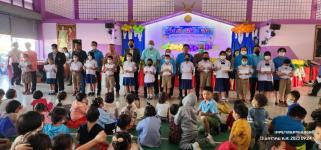 ทน.แม่สอด ร่วมกิจกรรมวันเด็กแห่งชาติประจำปี 2566 โรงเรียนเทศบาลวัดบุญญาวาส สังกัดเทศบาลนครแม่สอด